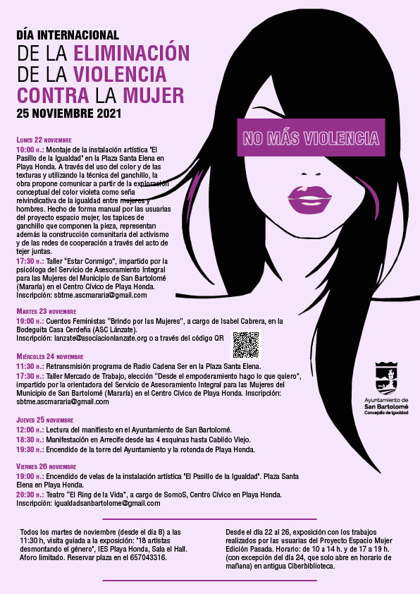 DÍA INTERNACIONAL DE LA ELIMINACIÓN DE LA VIOLENCIA CONTRA LA MUJER