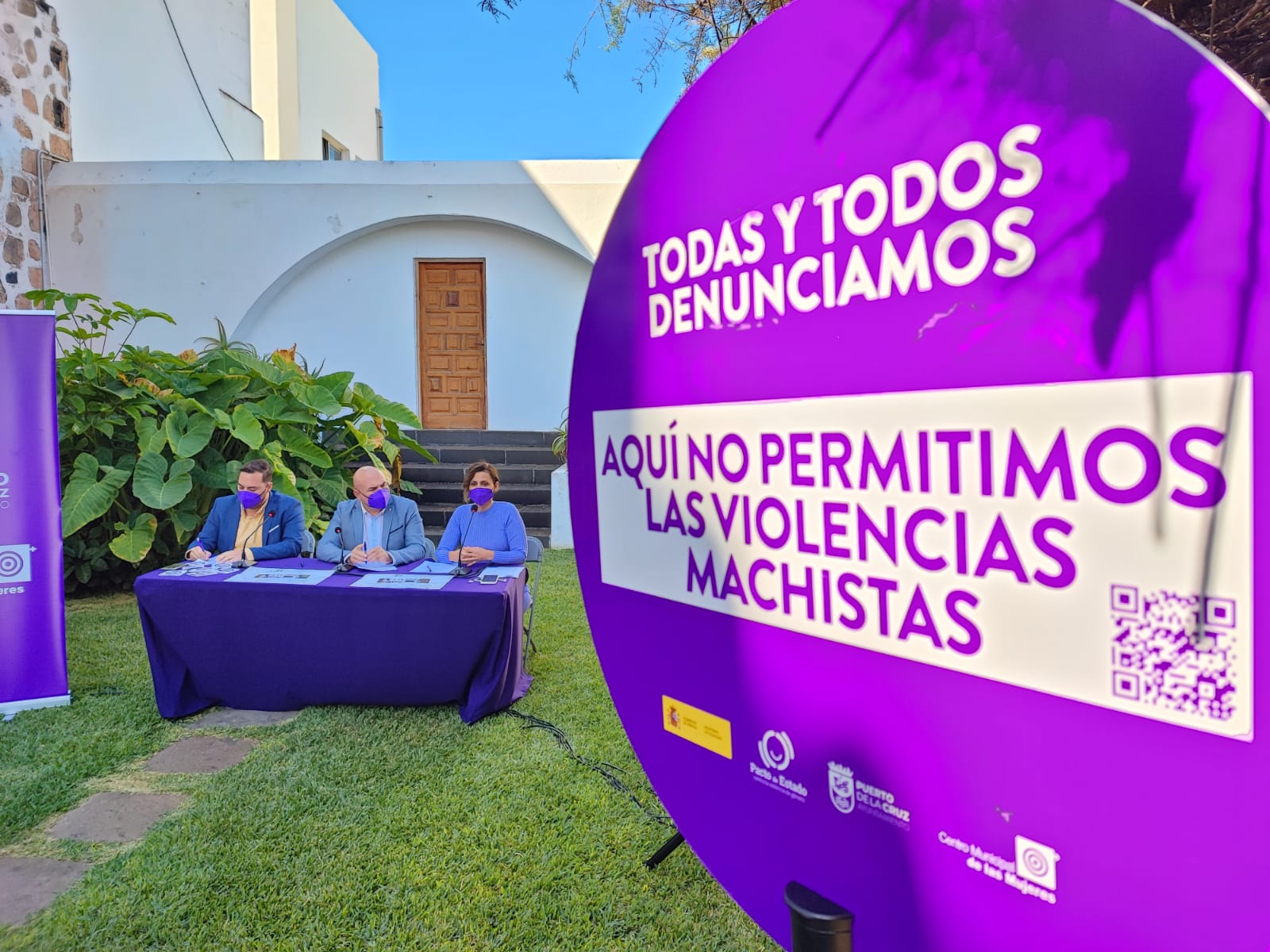Puerto de la Cruz reivindica el 25N y la lucha contra las violencias machistas con el lema ‘el negacionismo machista mata’