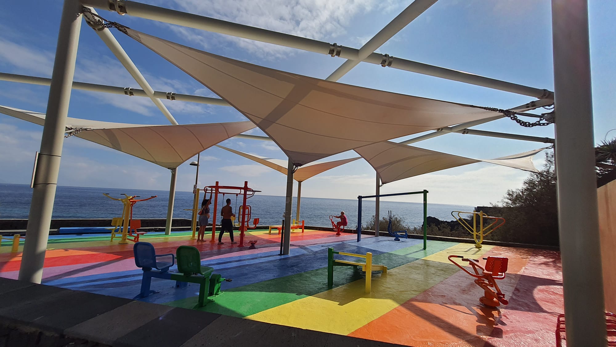 Rehabilitación del Gimnasio Urbano de Punta Larga – Candelaria