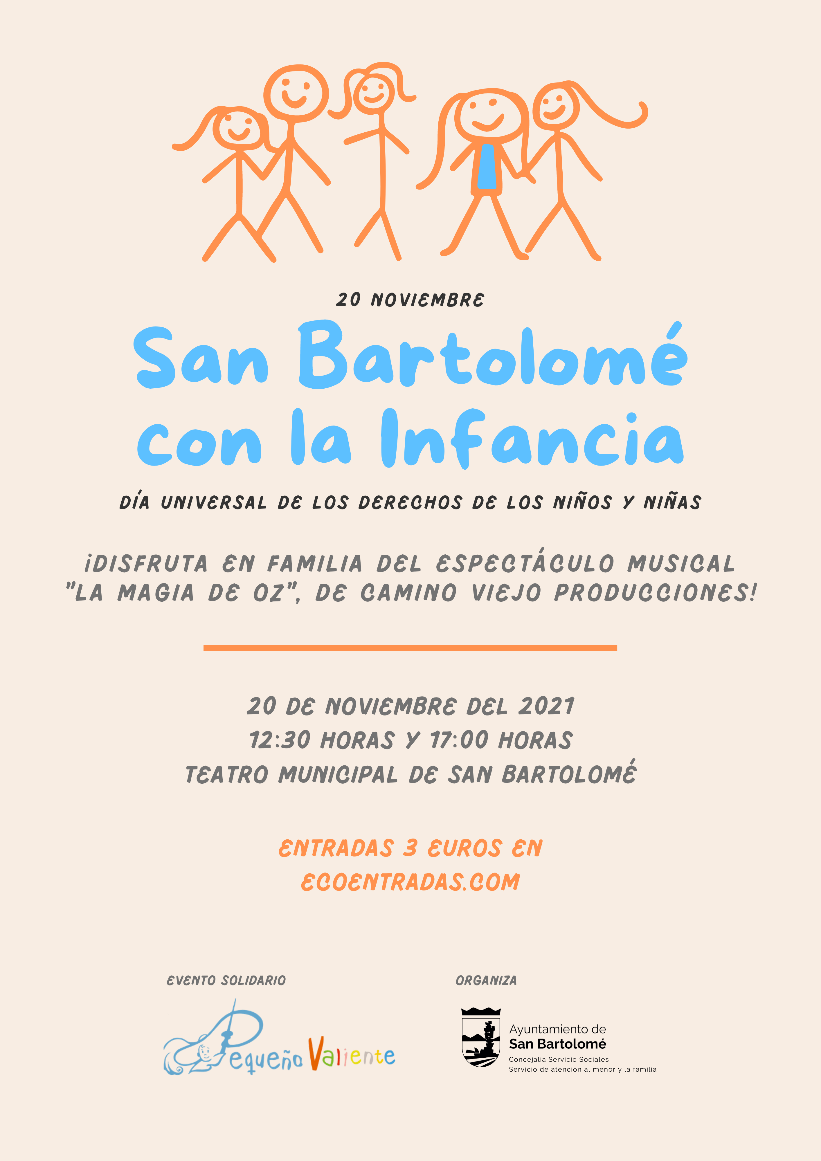San Bartolomé con la Infancia, 20 de noviembre.