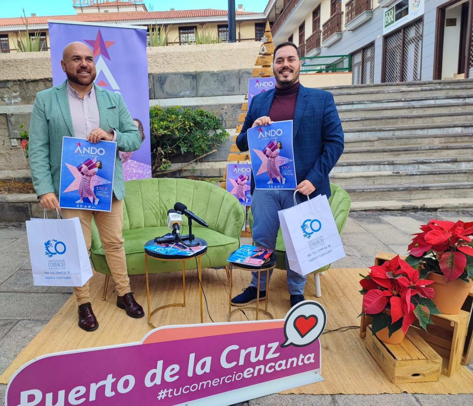 Ando por el Puerto invita a disfrutar del lugar ideal para realizar las compras navideñas