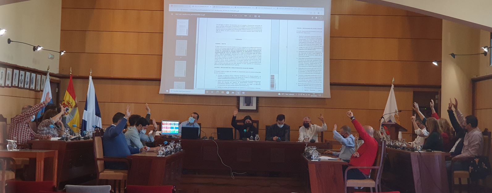Aprobado el convenio para financiar con cerca de un millón de euros la línea de impulsión EBAR de Punta Larga – EBAR de San Blas – Candelaria