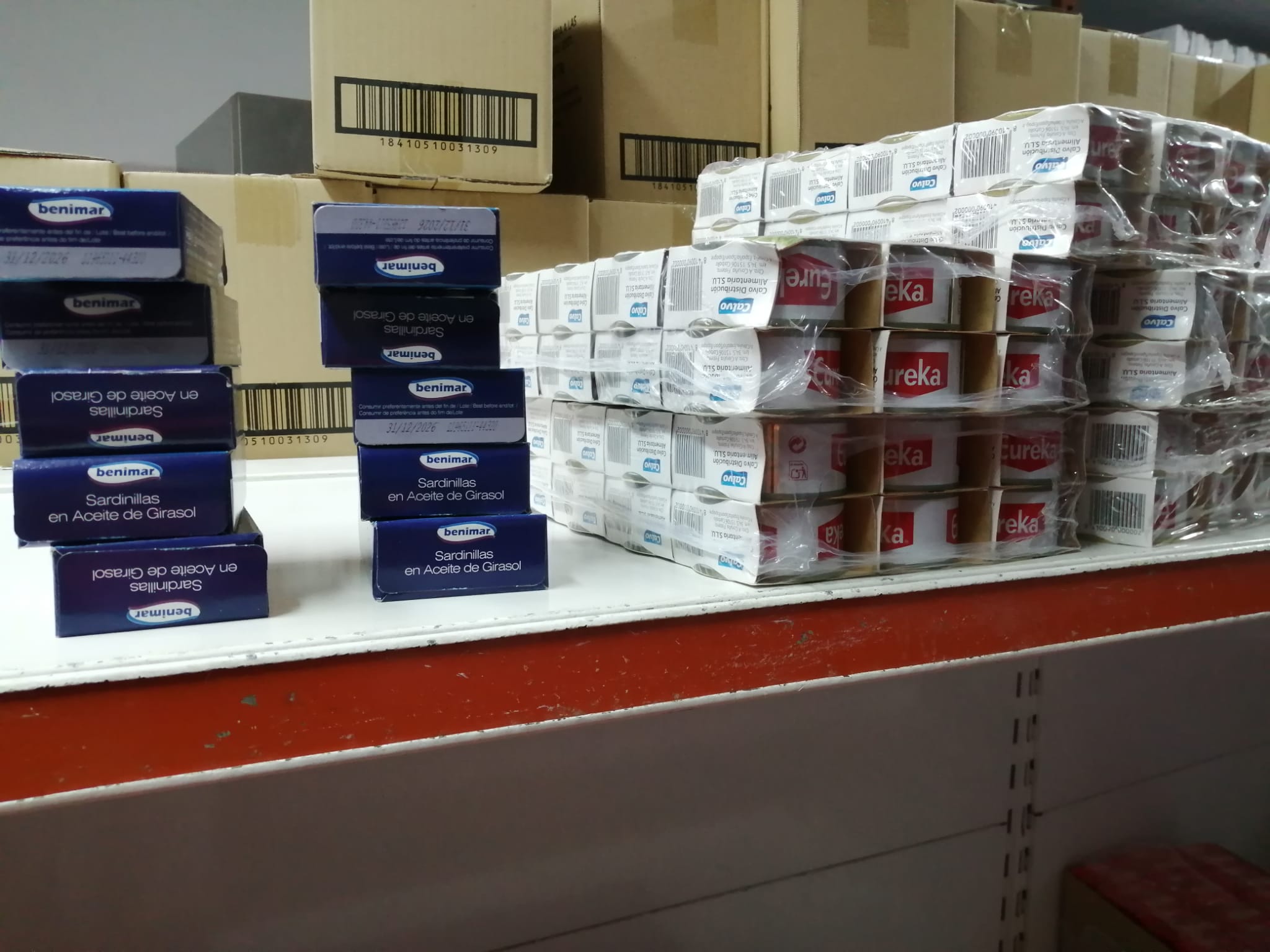 Donación de más 1.500 kilos de productos de primera necesidad al Centro Solidario de Alimentos – Candelaria