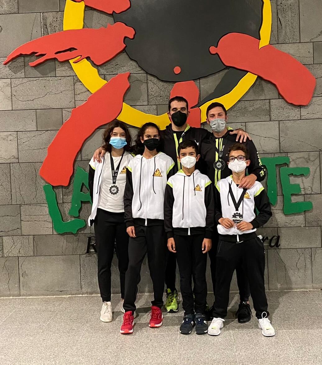 El Club Deportivo Kárate San Bartolomé Ajei se trae tres medallas de Gran Canaria