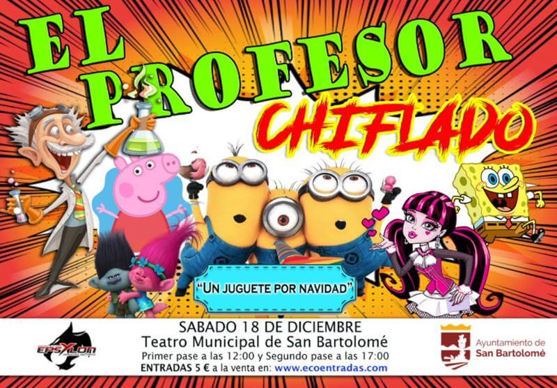 EL PROFESOR CHIFLADO - Ayuntamiento de San Bartolomé
