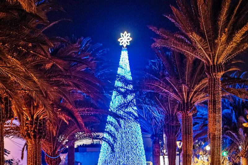 Playa Honda ilumina su Árbol Navideño este viernes