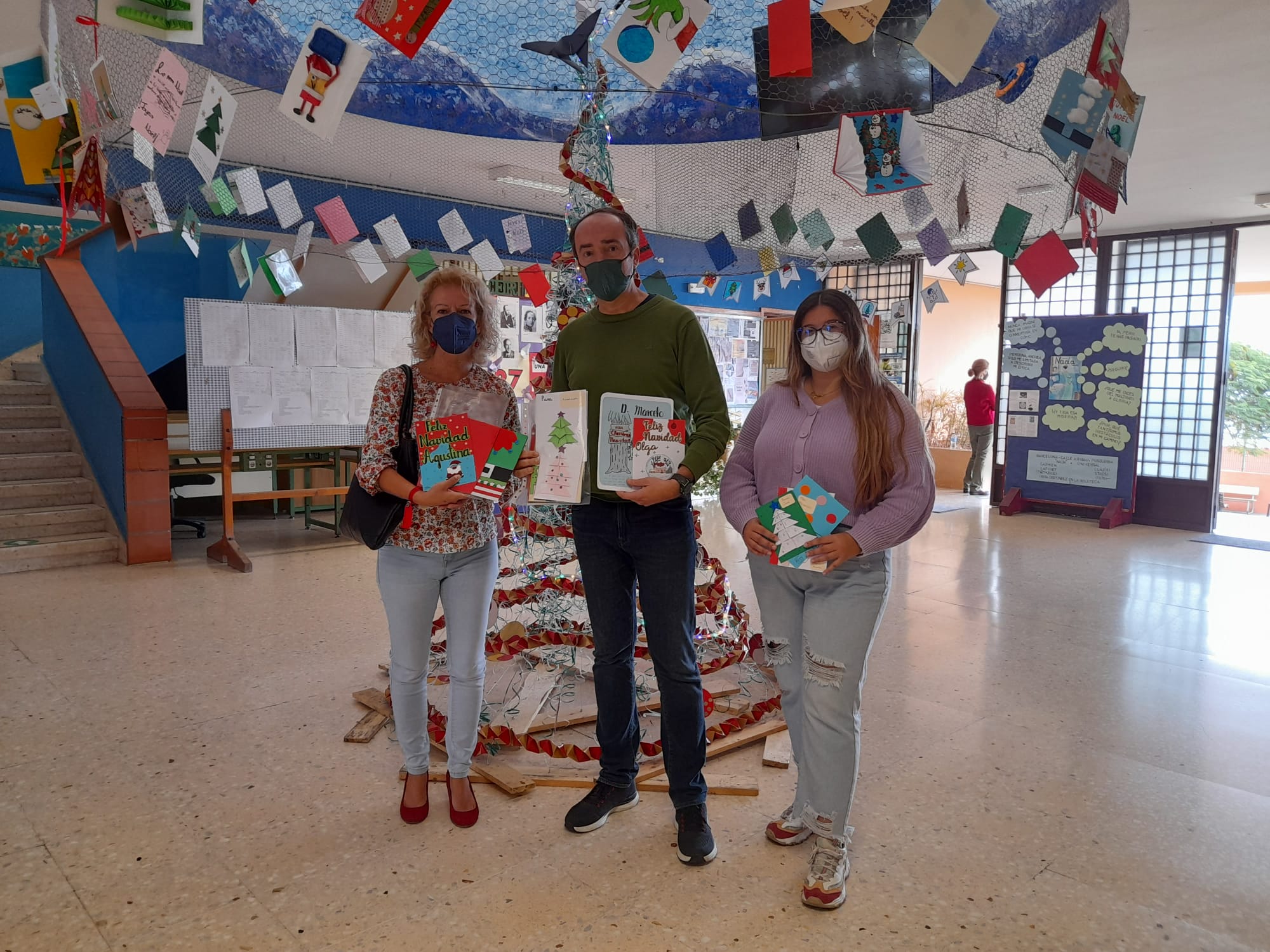 Postales navideñas para los mayores de Candelaria – Candelaria