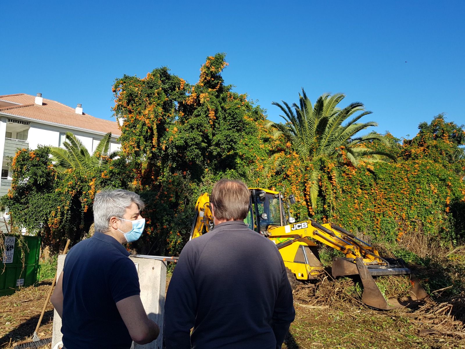 Comienzan las obras en la zona verde Jardín Quintana