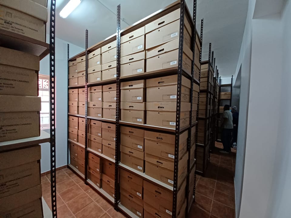 Finaliza la obra del Archivo en el Edificio de Sanidad