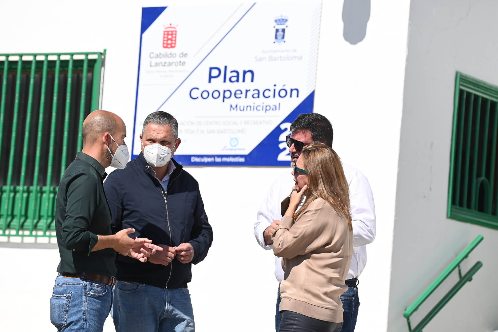 Avanzan a buen ritmo las obras de reforma del C.S.C. Lomo de Tesa de Montaña Blanca