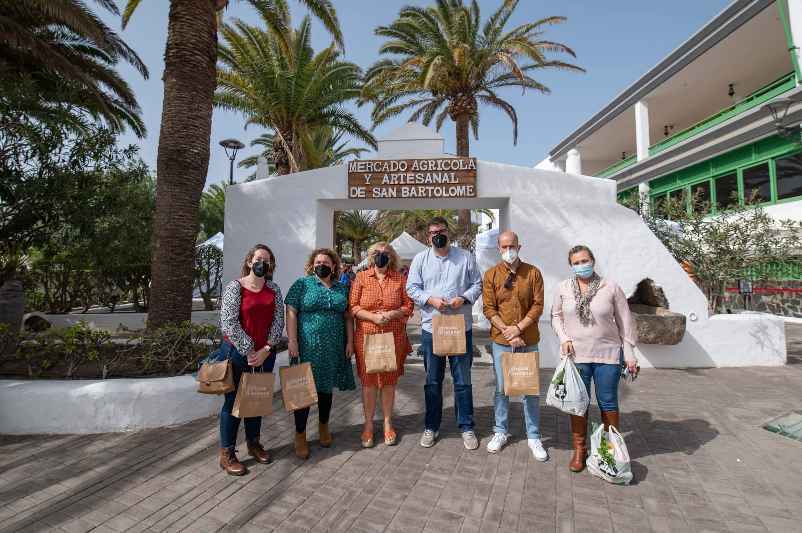 En auge el Mercado Agrícola y Artesanal de San Bartolomé