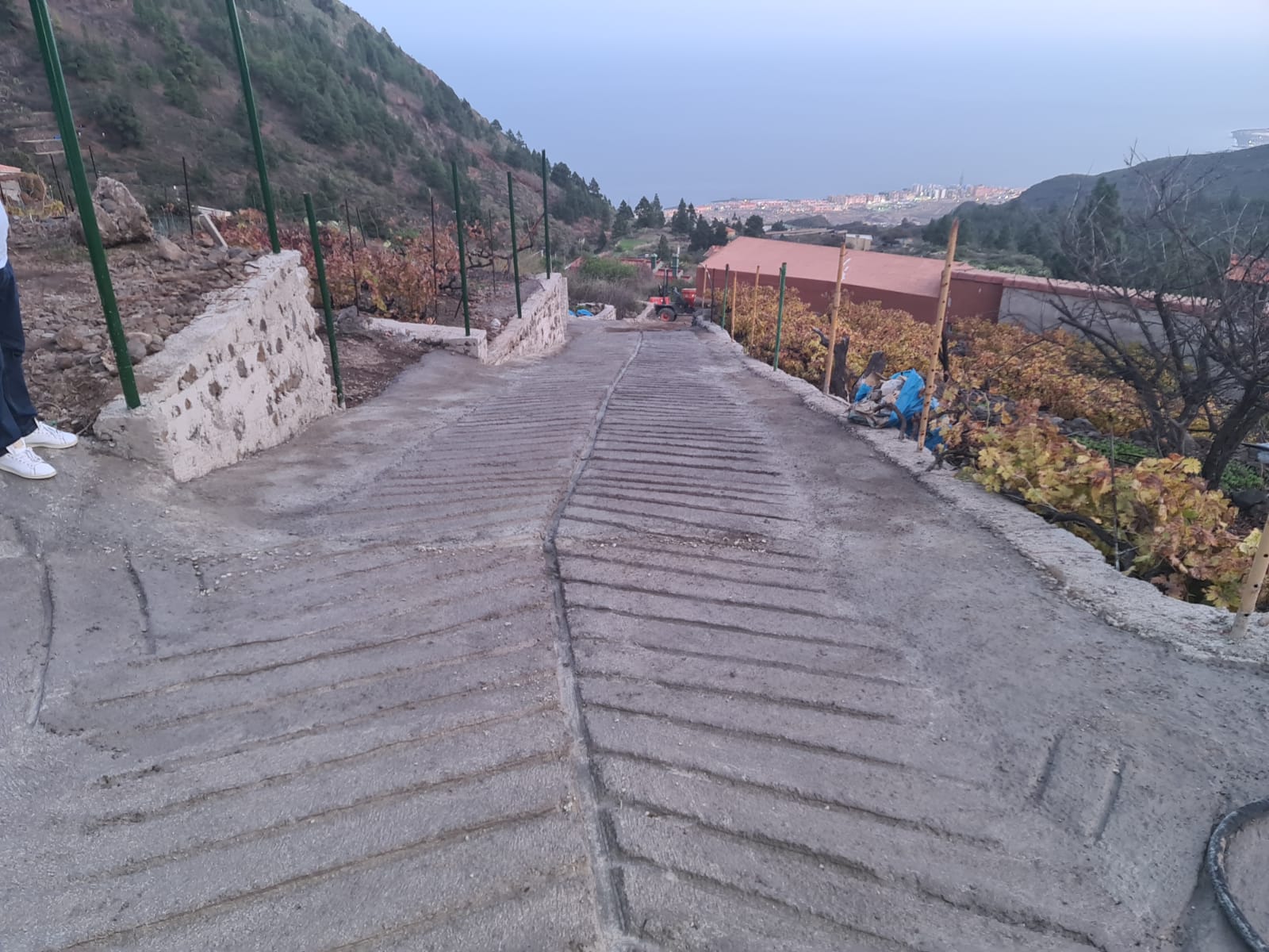 Mejoras en las pistas agrícolas de Igueste – Candelaria