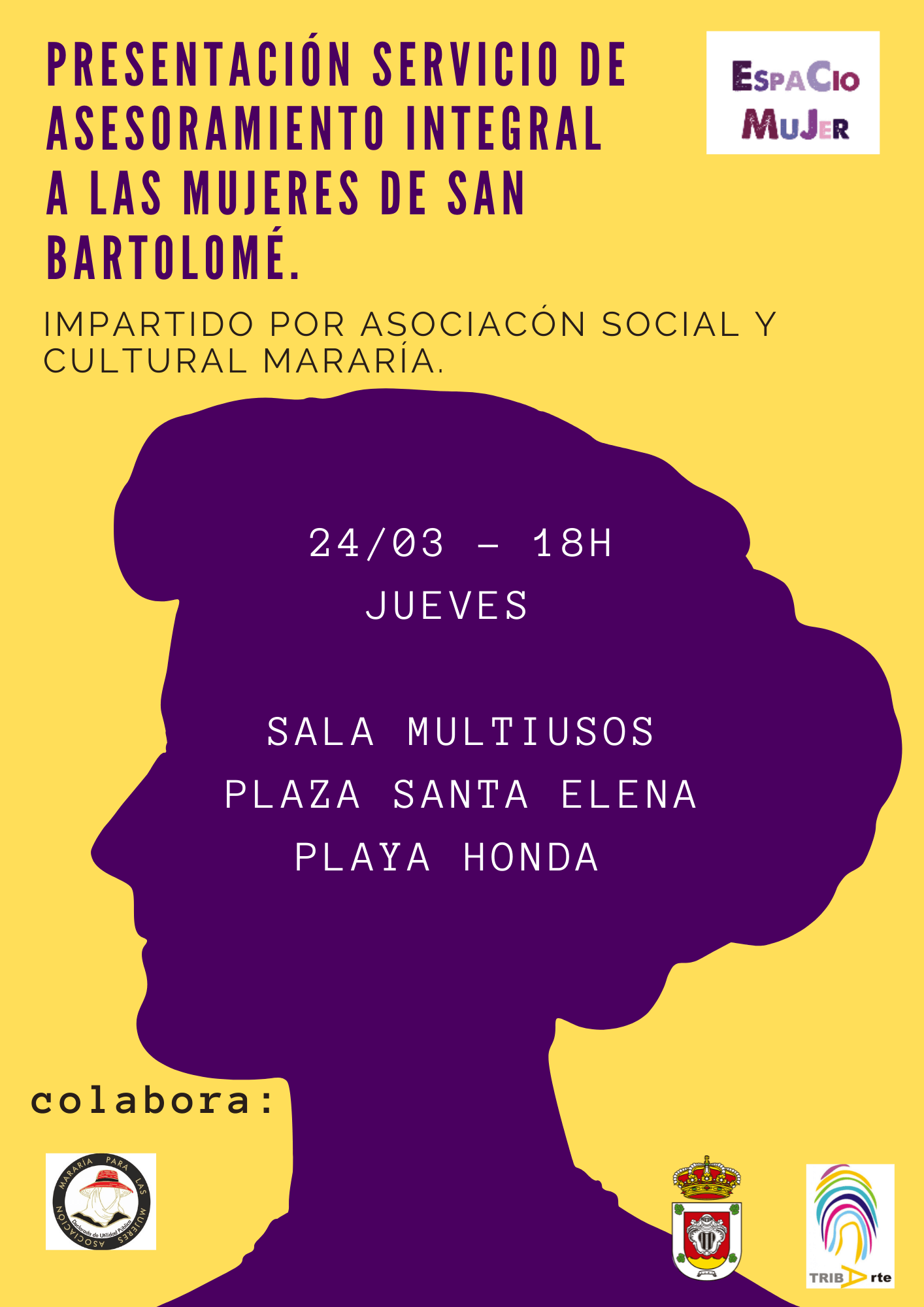 PRESENTACIÓN SERVICIO DE ASESORAMIENTO INTEGRAL A LAS MUJERES DE SAN BARTOLOMÉ