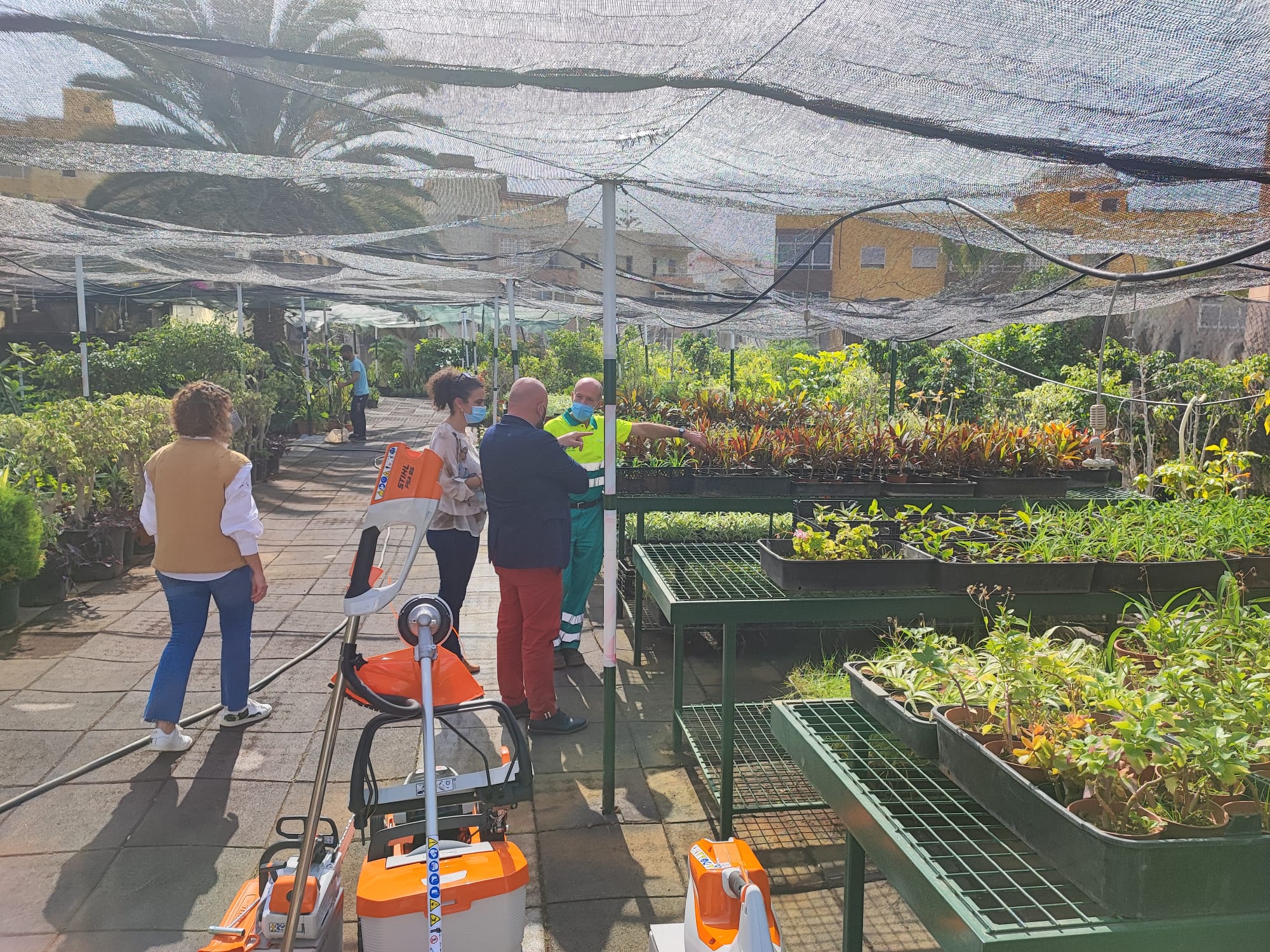 Puerto de la Cruz reverdece su vivero municipal renovando sus instalaciones