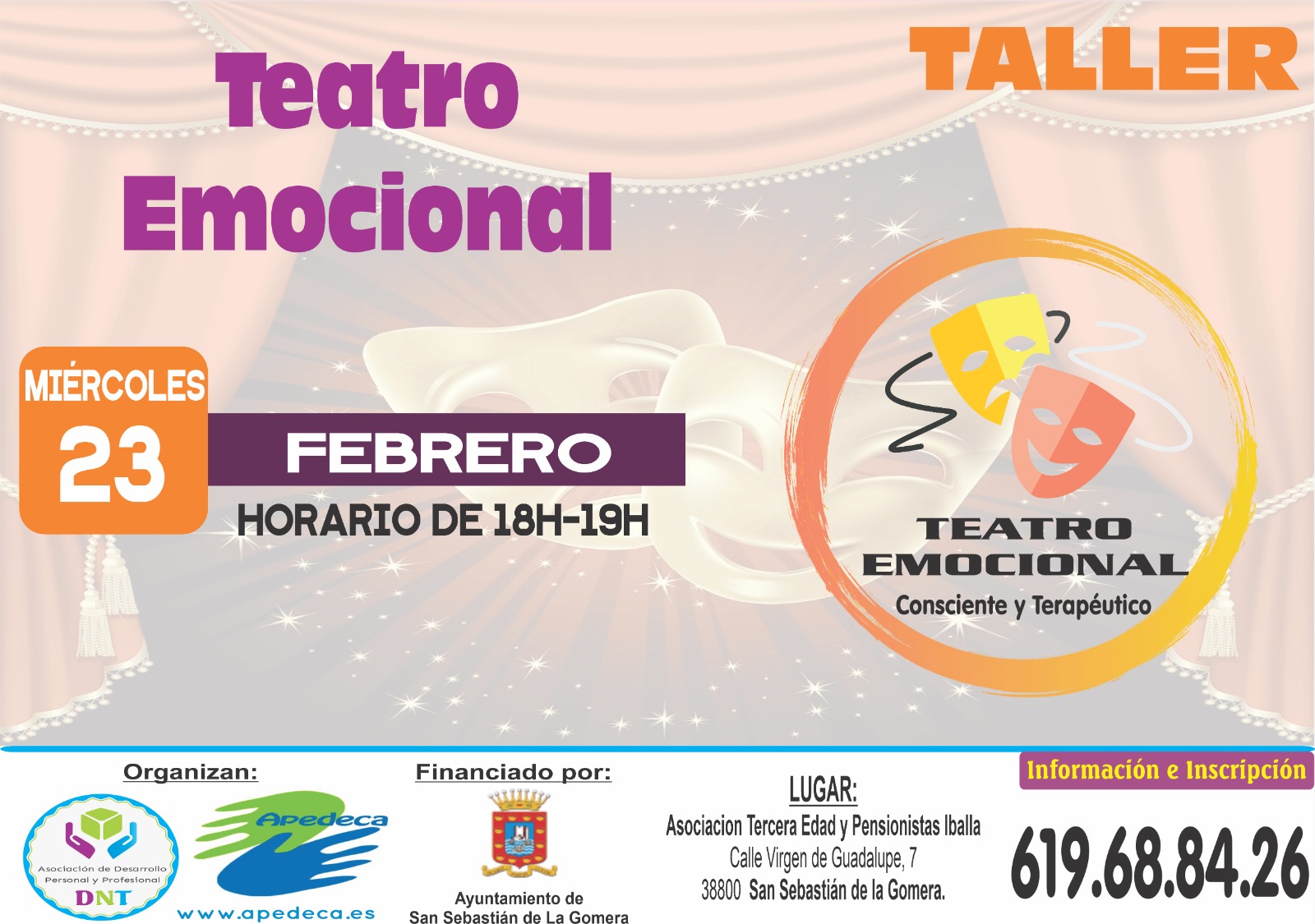 San Sebastián de La Gomera retoma los talleres integrales para la promoción de la autonomía personal