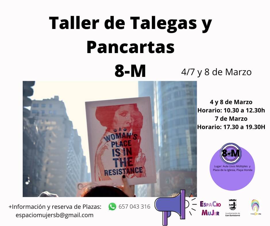 TALLER DE TALEGAS Y PANCARTAS