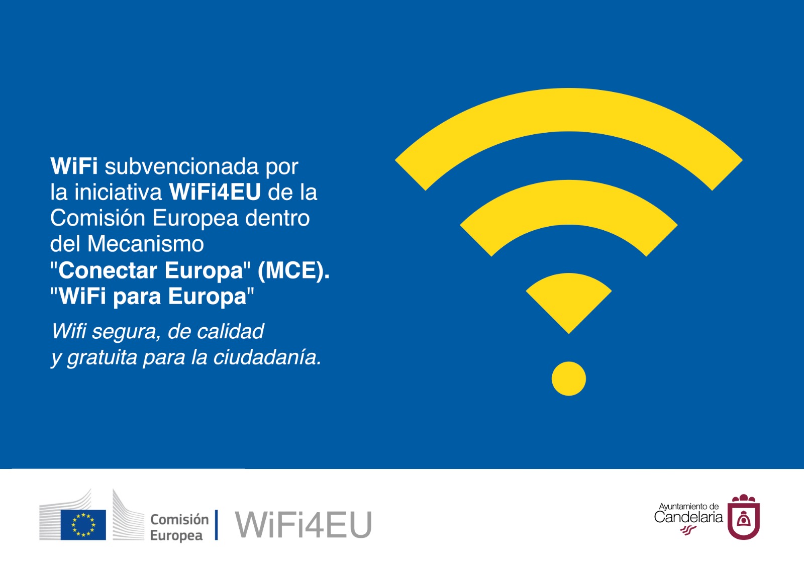 14 puntos WiFi gratuitos en Candelaria – Candelaria