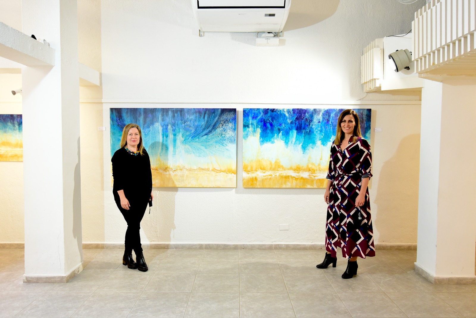 Inauguración de la exposición Oceánikos en la XIX edición de Arte en Violeta