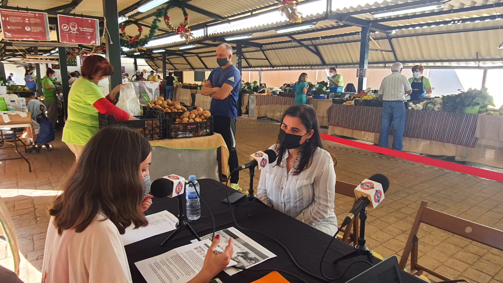 Las radios apoyan al sector primario desde el Mercado de la Producción Local de Candelaria – Candelaria