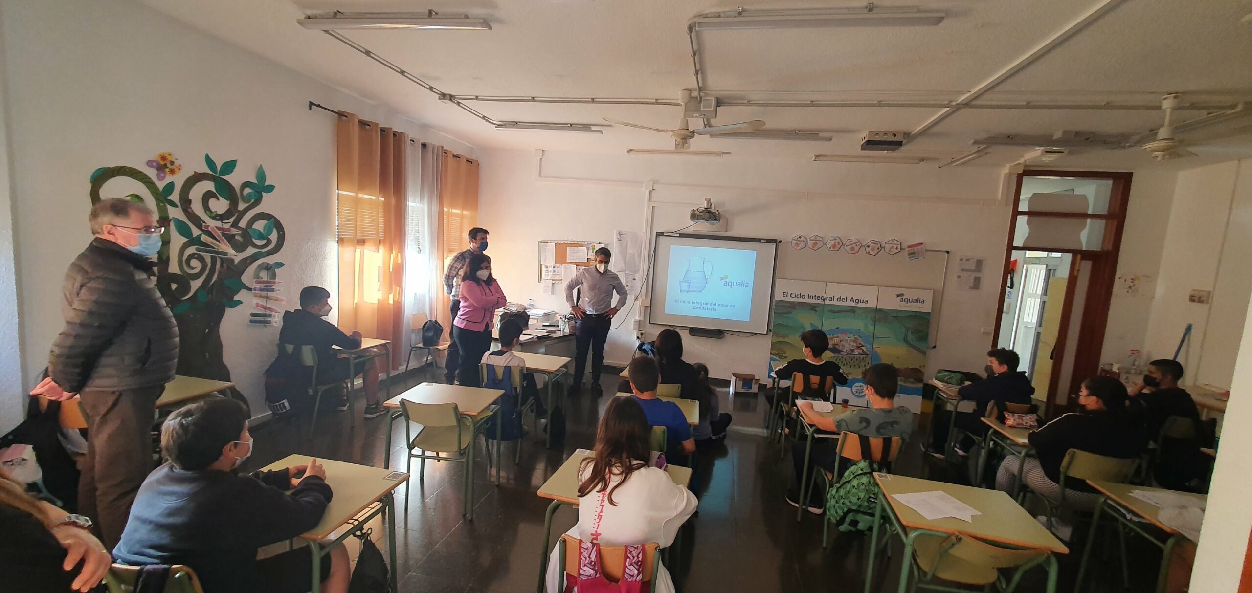 Los escolares conocen la importancia del agua – Candelaria