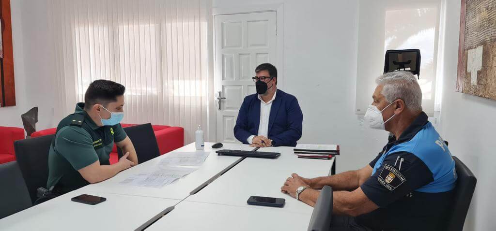 San Bartolomé coordina esfuerzos para mejorar la seguridad local