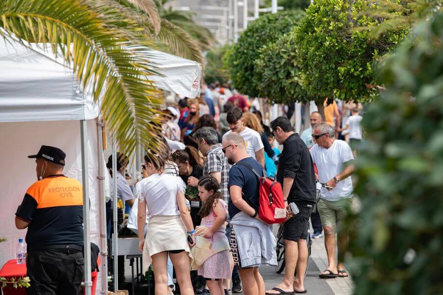 Exitosa jornada de Mercado en Playa Honda