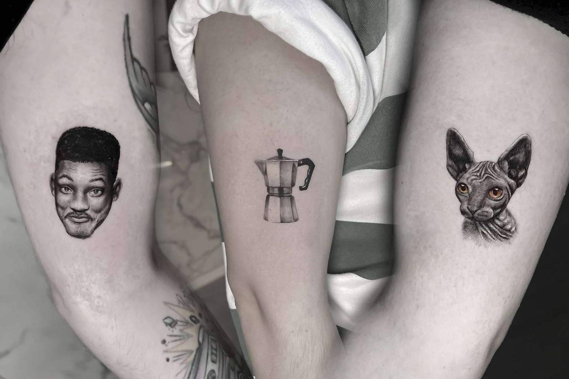 Carlos Losie dirige Losie Tattoo Art, un estudio especializado en microrrealismo