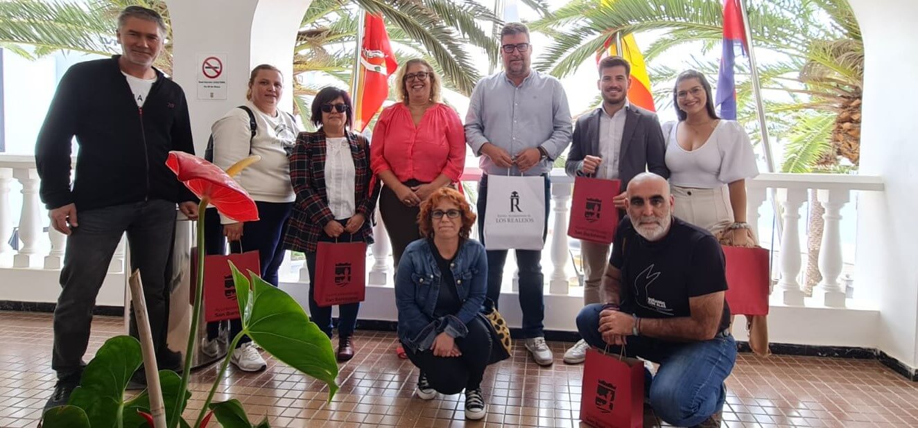 Jornada de trabajo y punto de encuentro entre las concejalías de Juventud de los Ayuntamientos de San Bartolomé y Los Realejos