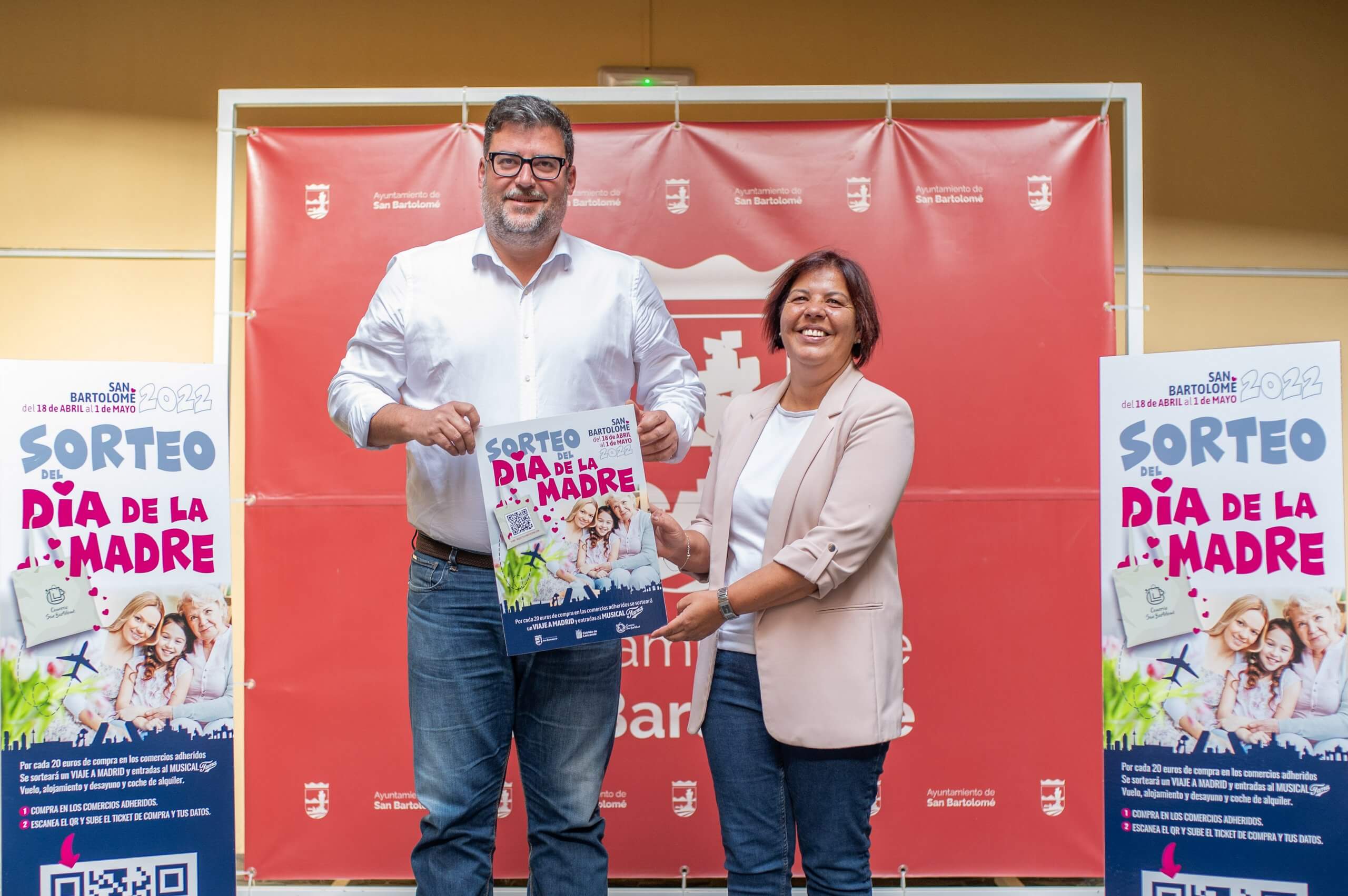 San Bartolomé lanza una campaña de dinamización del comercio local por el Día de la Madre