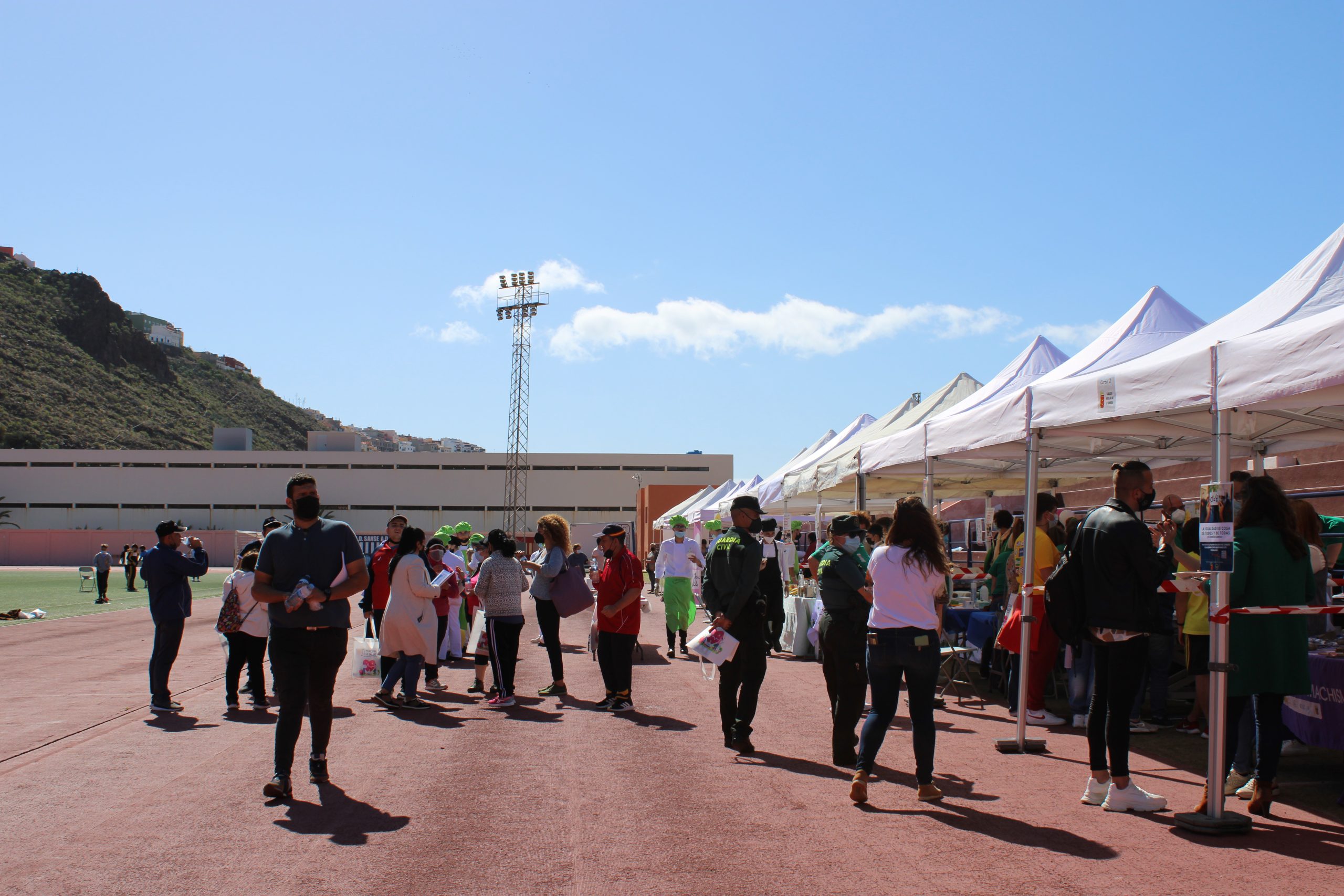San Sebastián de La Gomera celebró la ‘I Feria Municipal de Salud’