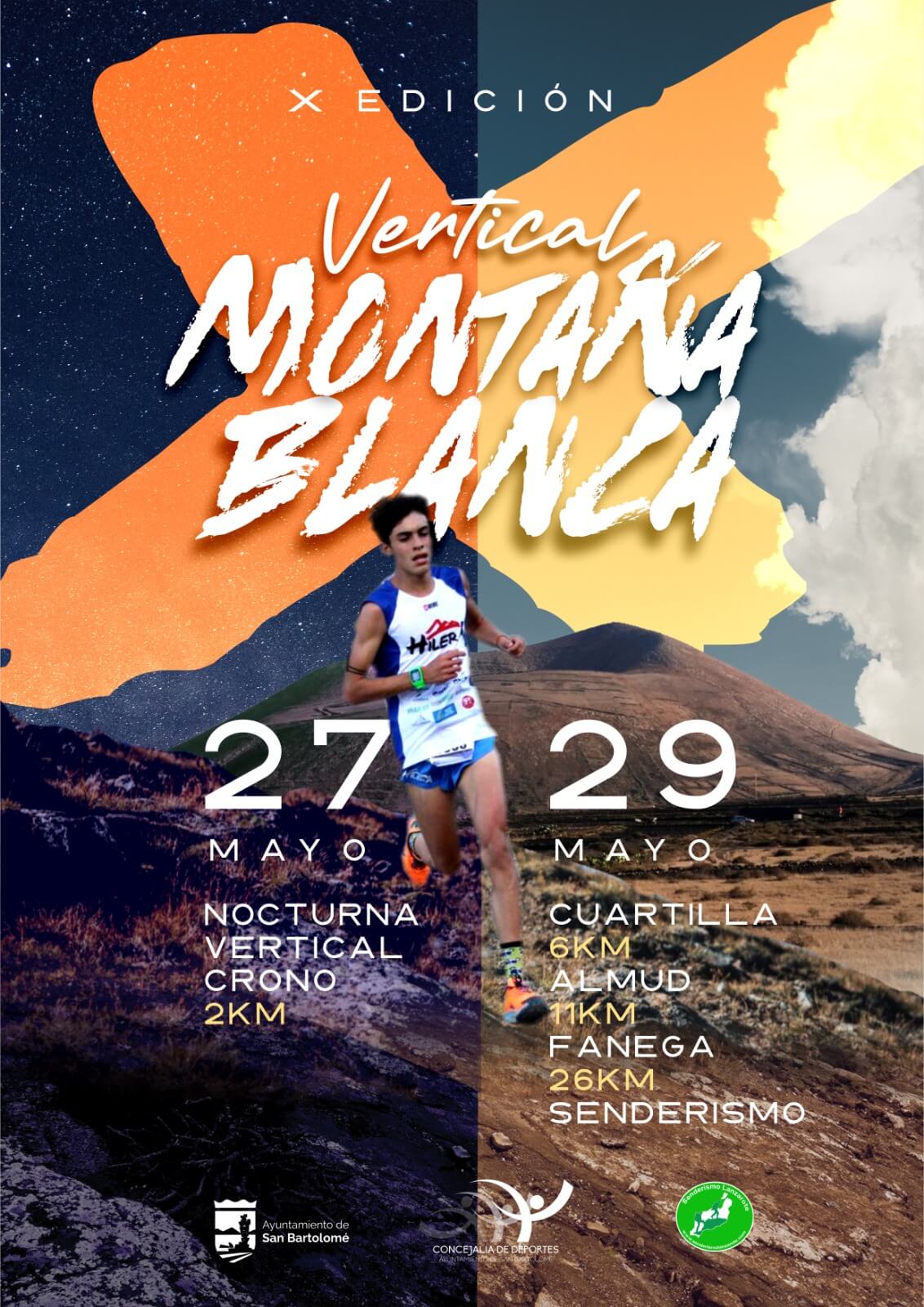 AVISO: CORTES DE CALLES por la celebración de la X VERTICAL DE MONTAÑA BLANCA