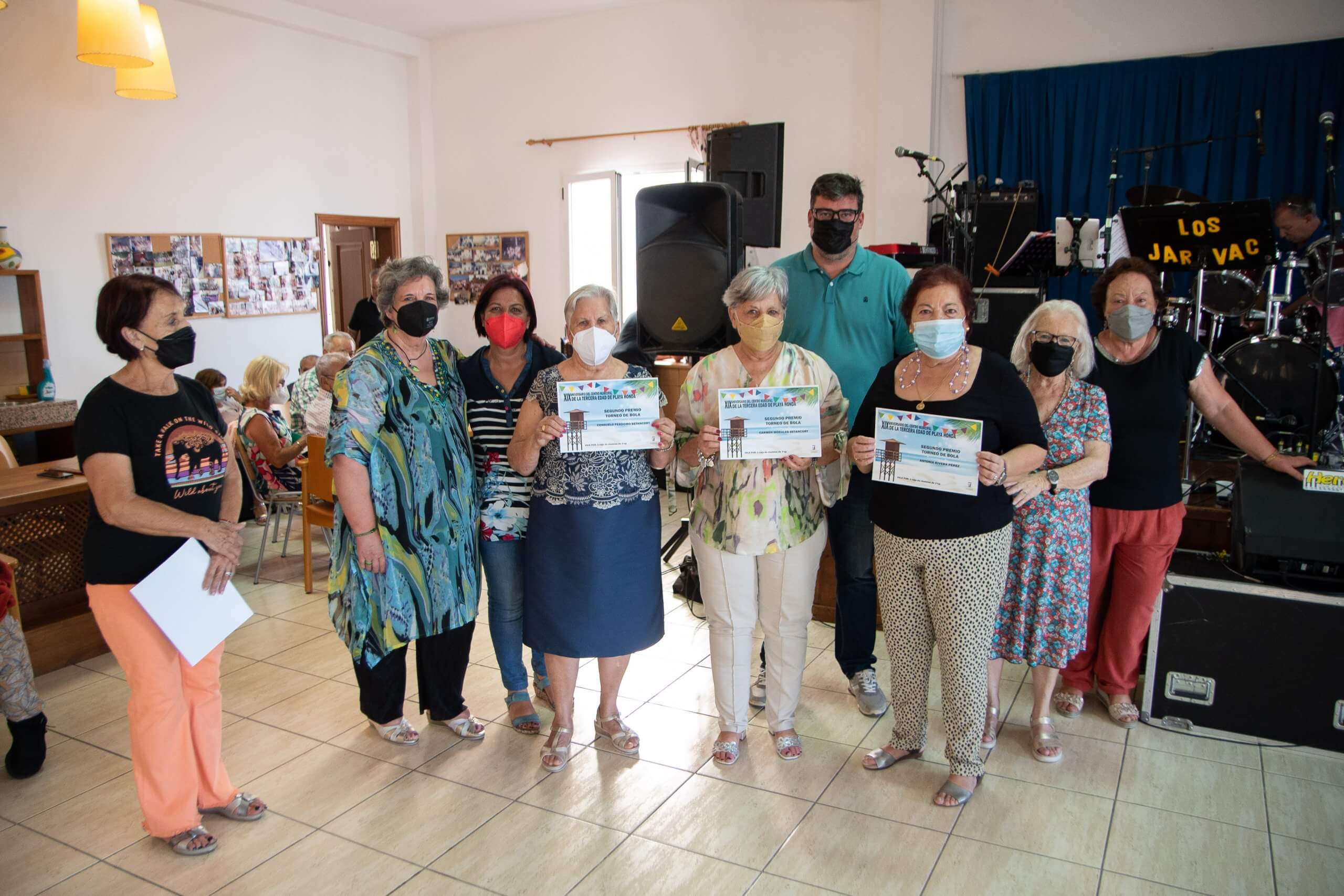 Concluyen los actos del XIX Aniversario de la Tercera Edad de Playa Honda