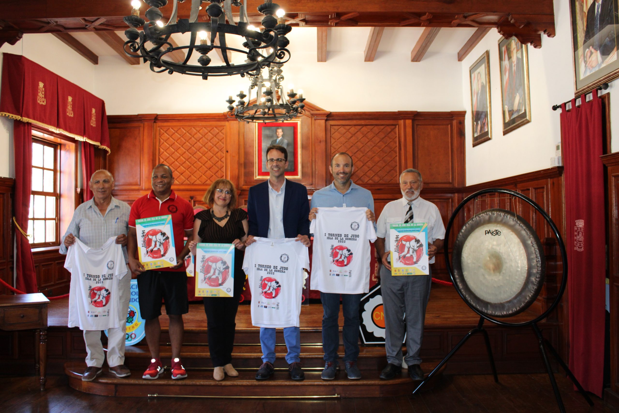 El Ayuntamiento capitalino celebró la presentación del I Torneo de Judo Isla de La Gomera