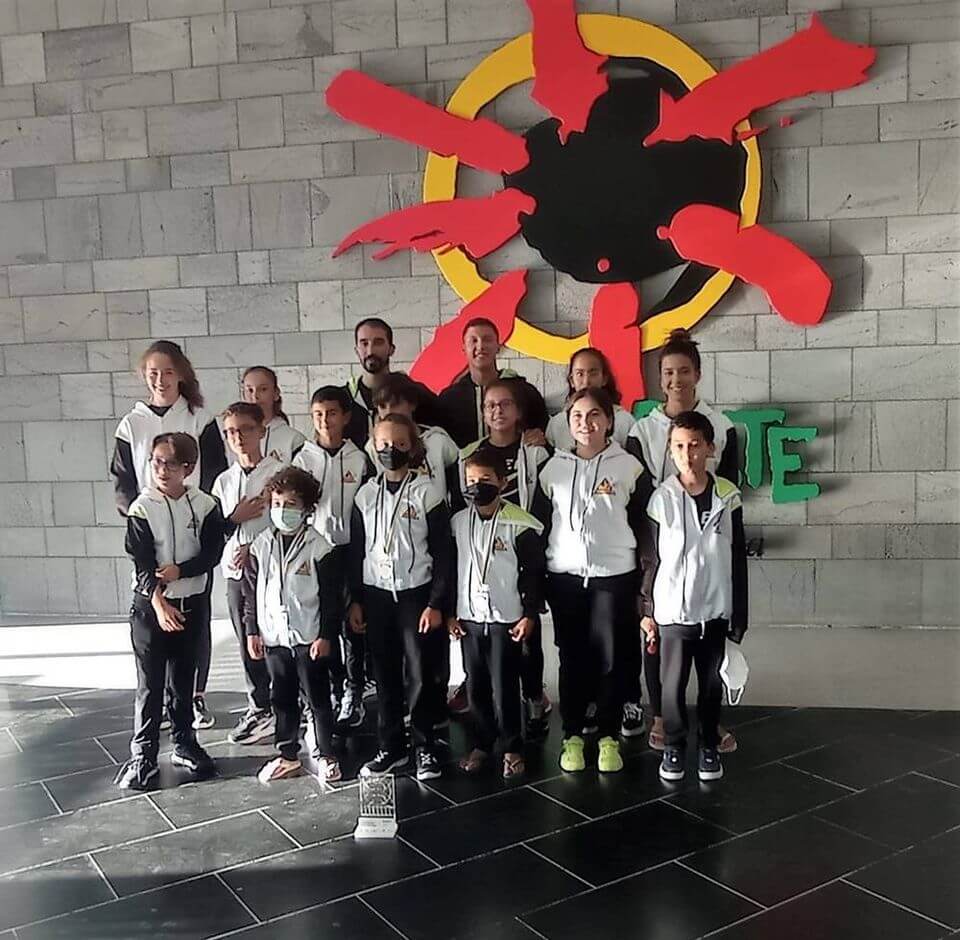 El club Karate Ajei ha participado con gran éxito en el Campeonato de Canarias Primavera 2022