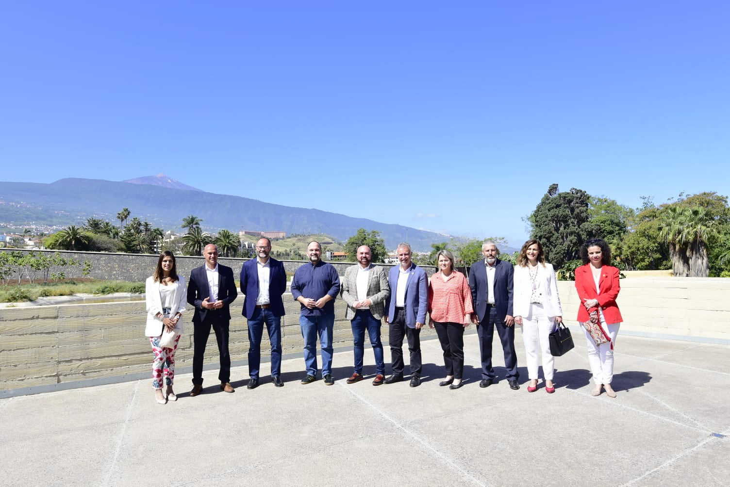 El Presidente de Canarias visita Puerto de la Cruz