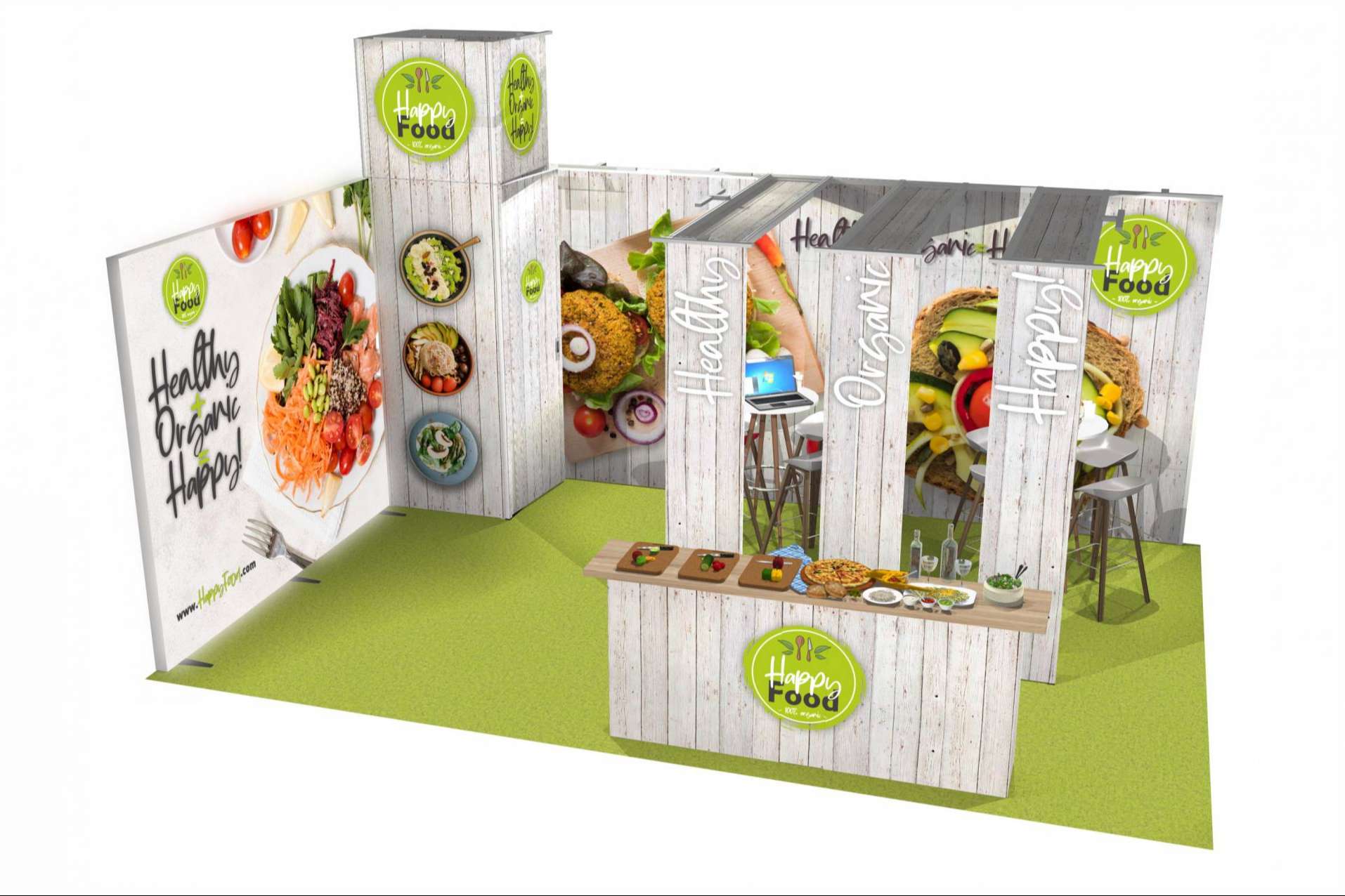 Las múltiples ventajas de contar con un stand modular para cualquier tipo de evento
