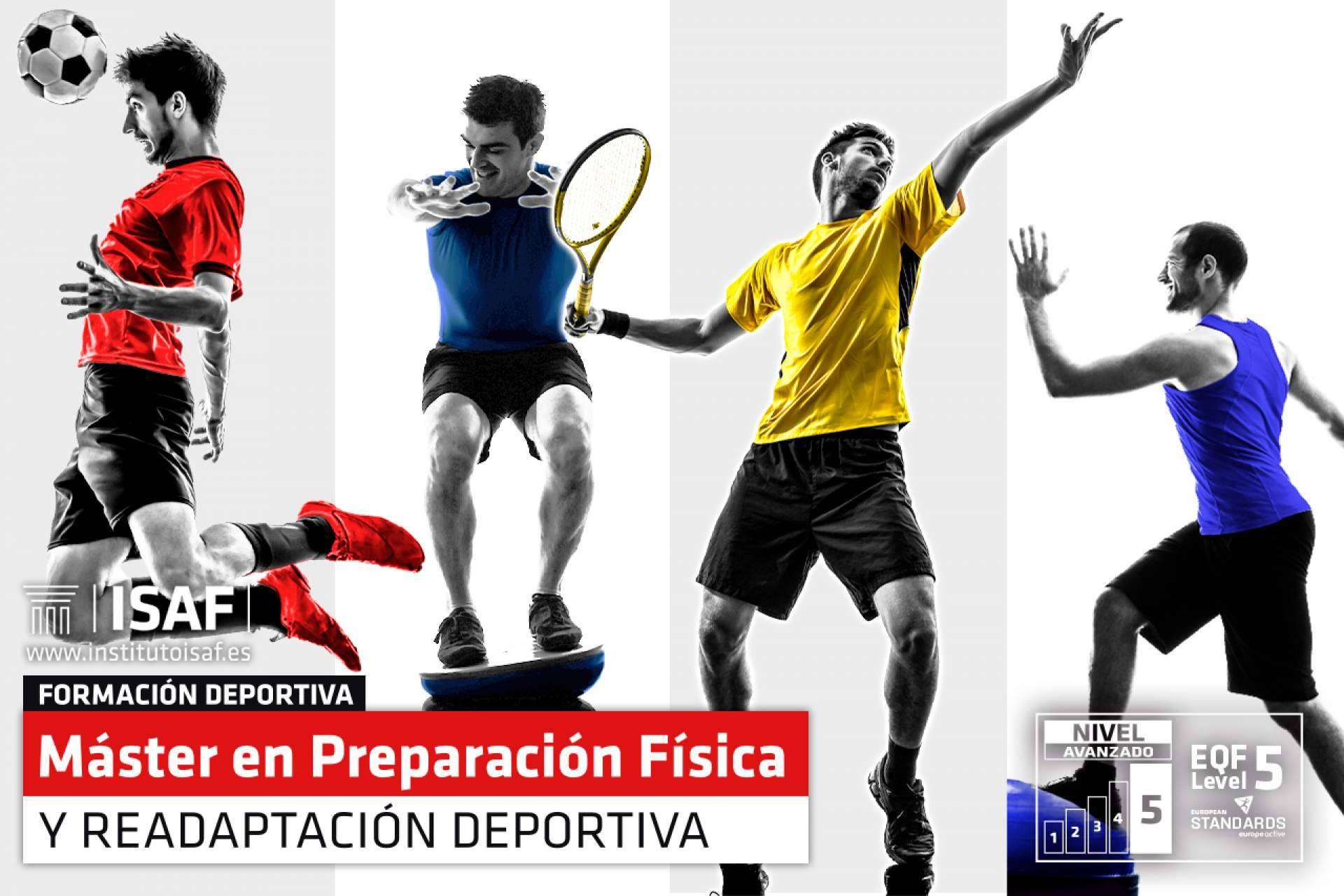 El Máster en Preparación Física y Readaptación Deportiva del ISAF