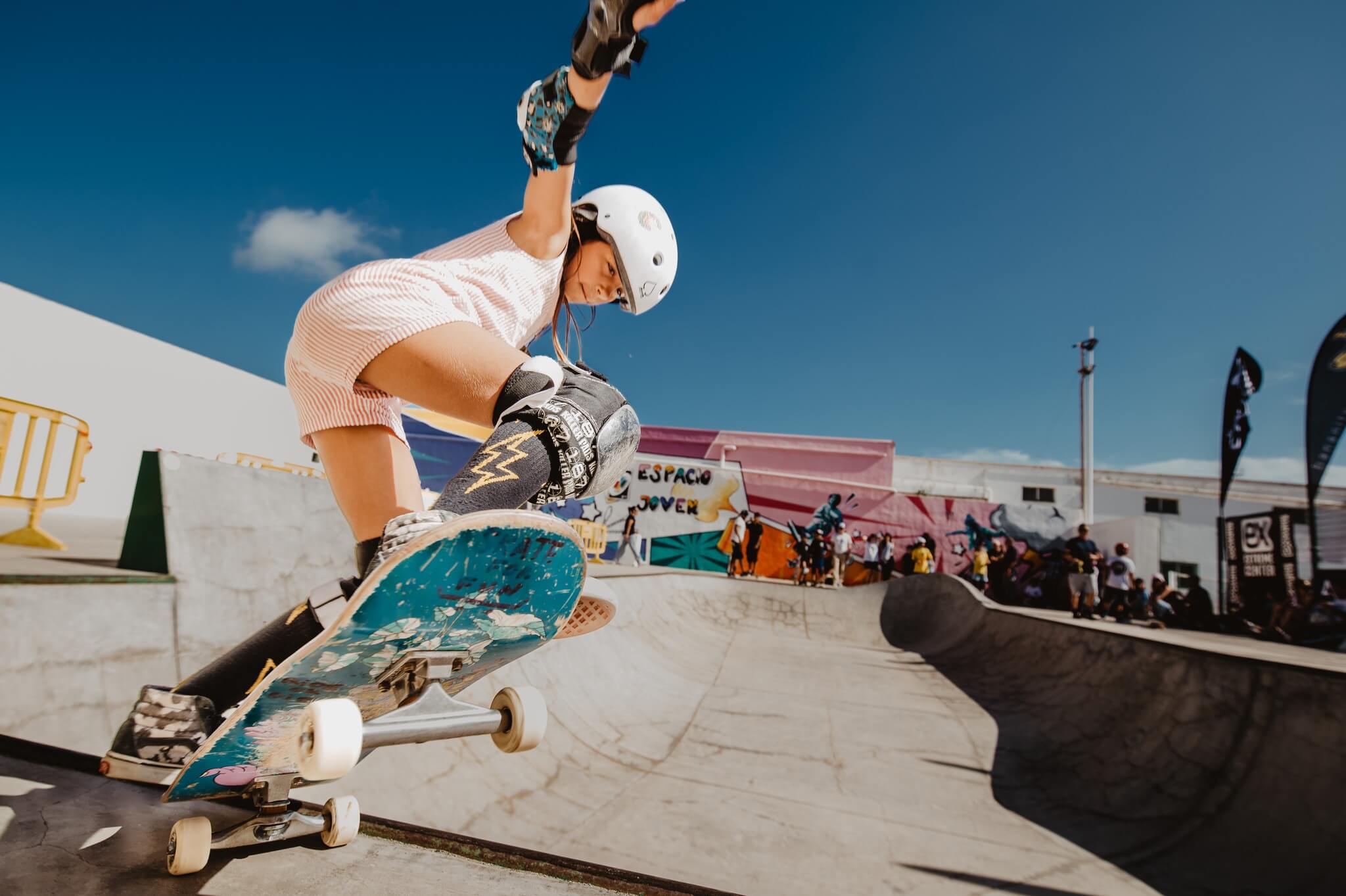 San Bartolomé fue la sede del primer campeonato de Skate Bowl en Lanzarote