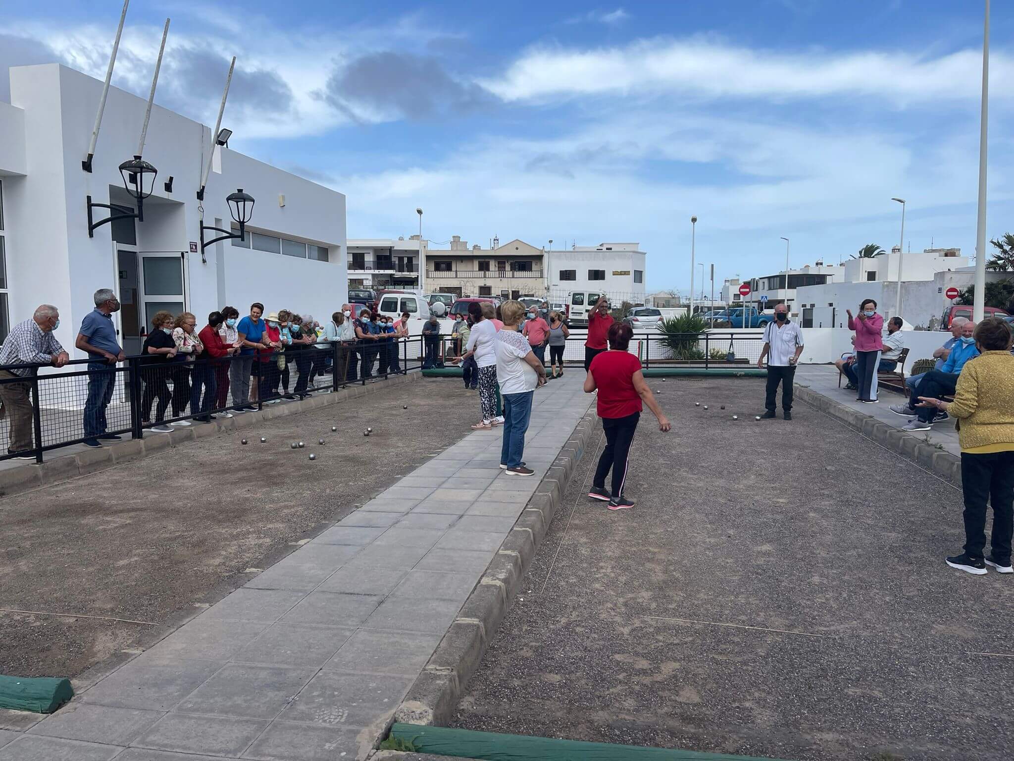 Comenzaron los torneos dentro de la celebración del XXIV Aniversario del Centro Municipal de la Tercera Edad de San Bartolomé