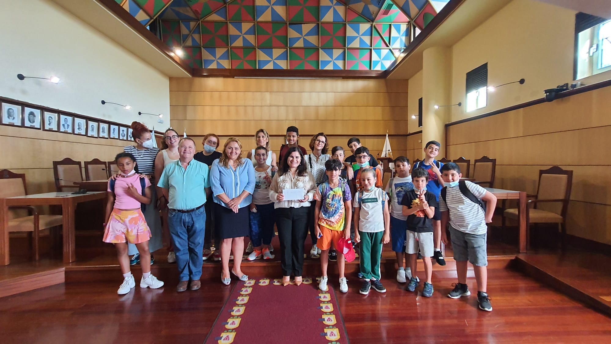 El CEIP Príncipe Felipe visita a la alcaldesa de Candelaria – Candelaria
