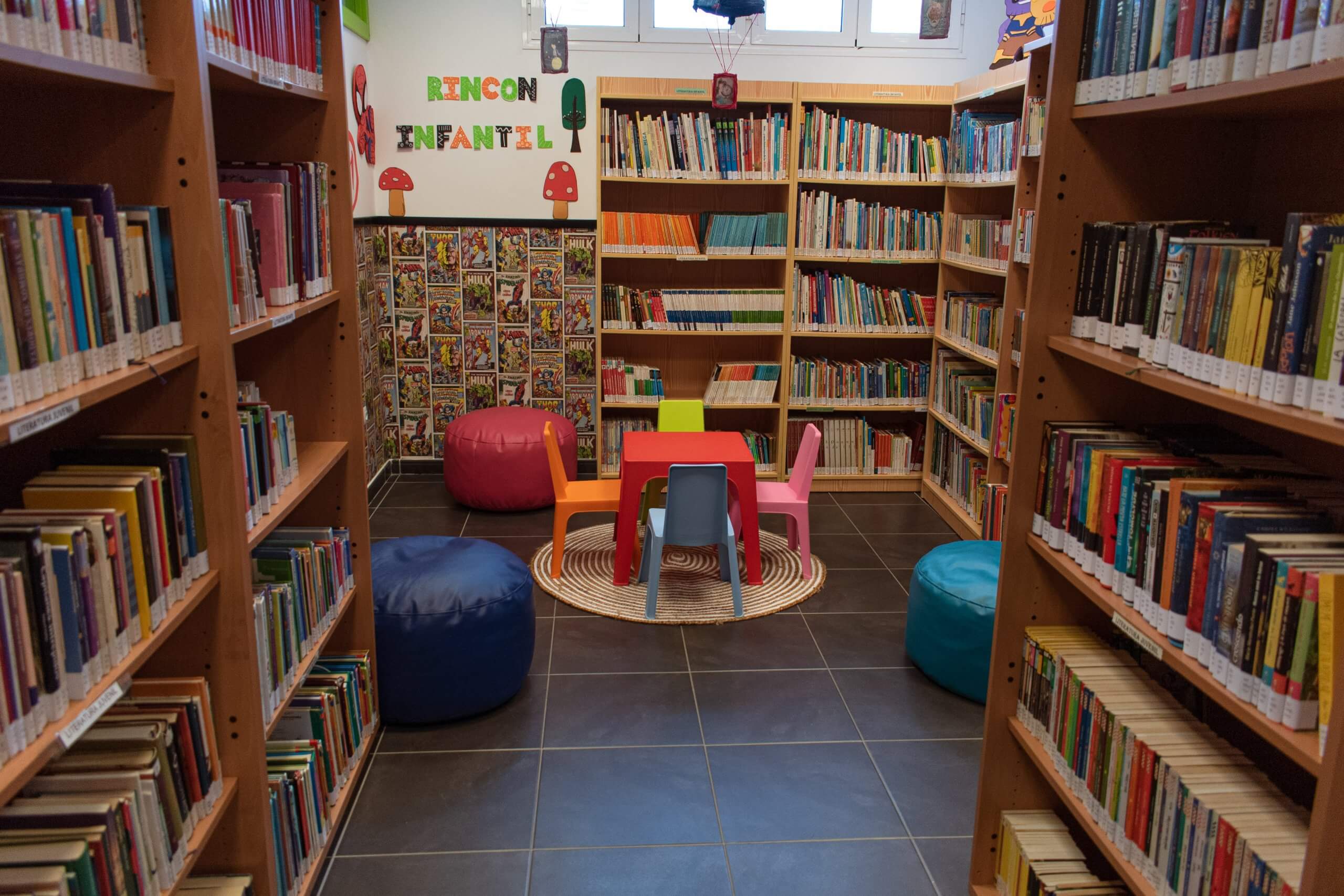 Nuevo rincón de lectura infantil en la Biblioteca de Playa Honda