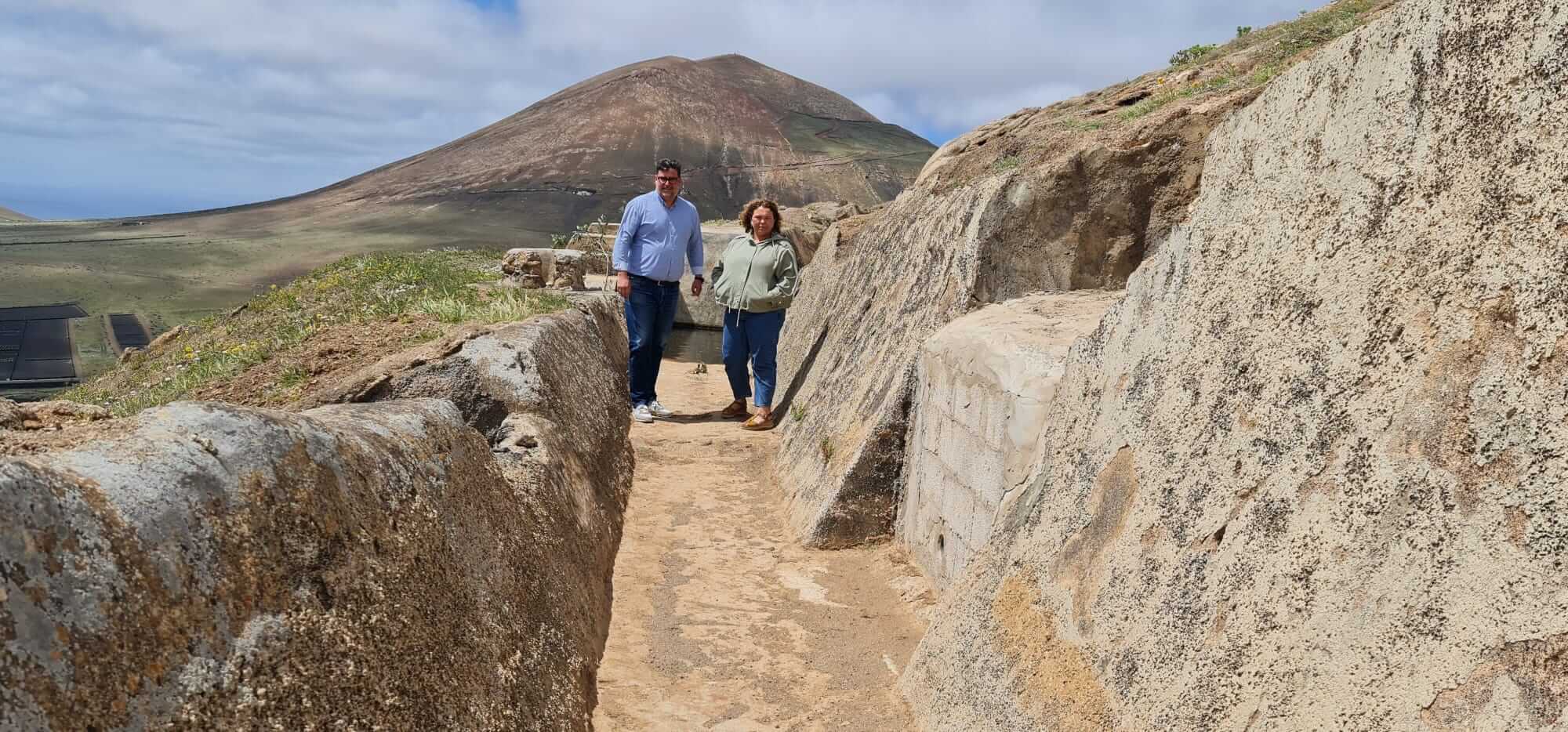 Satisfacción ante el avance de las obras de Las Maretas de Guaticea