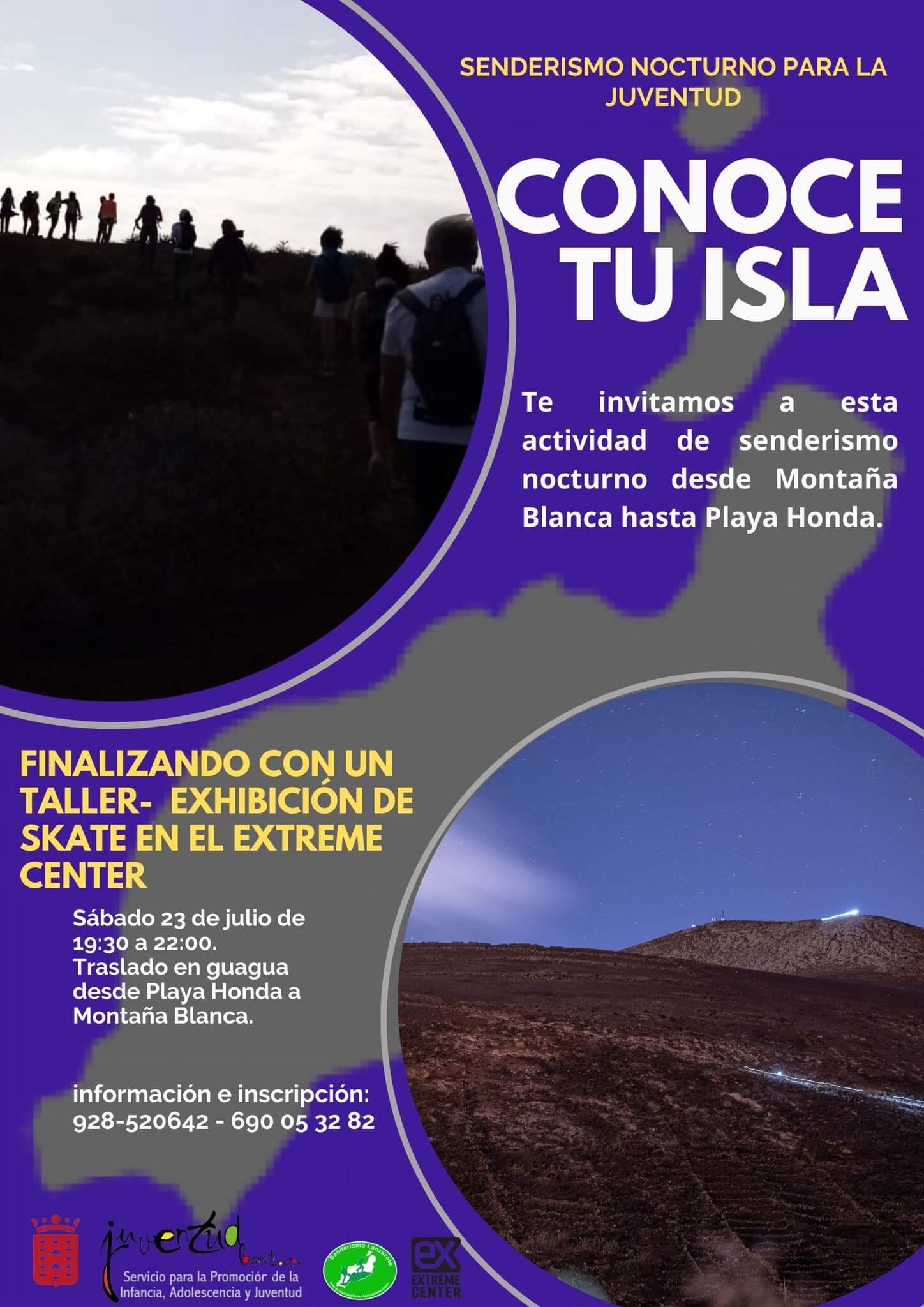 SENDERO NOCTURNO PARA LA JUVENTUD
