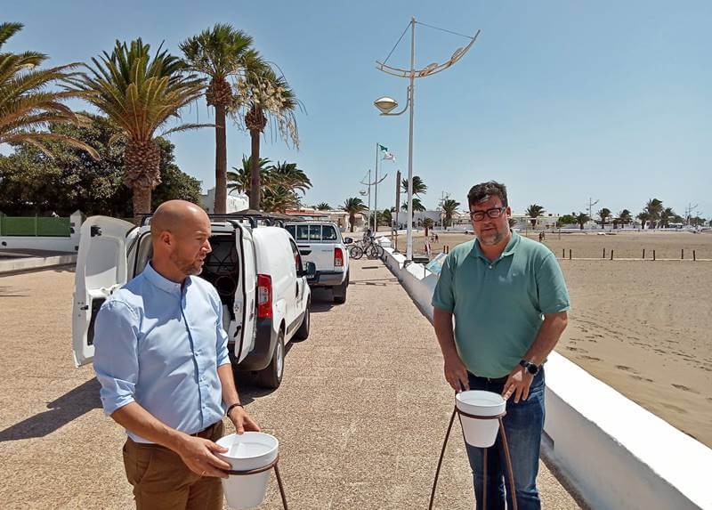 San Bartolomé sigue apostando por la limpieza y el patrimonio de Playa Honda