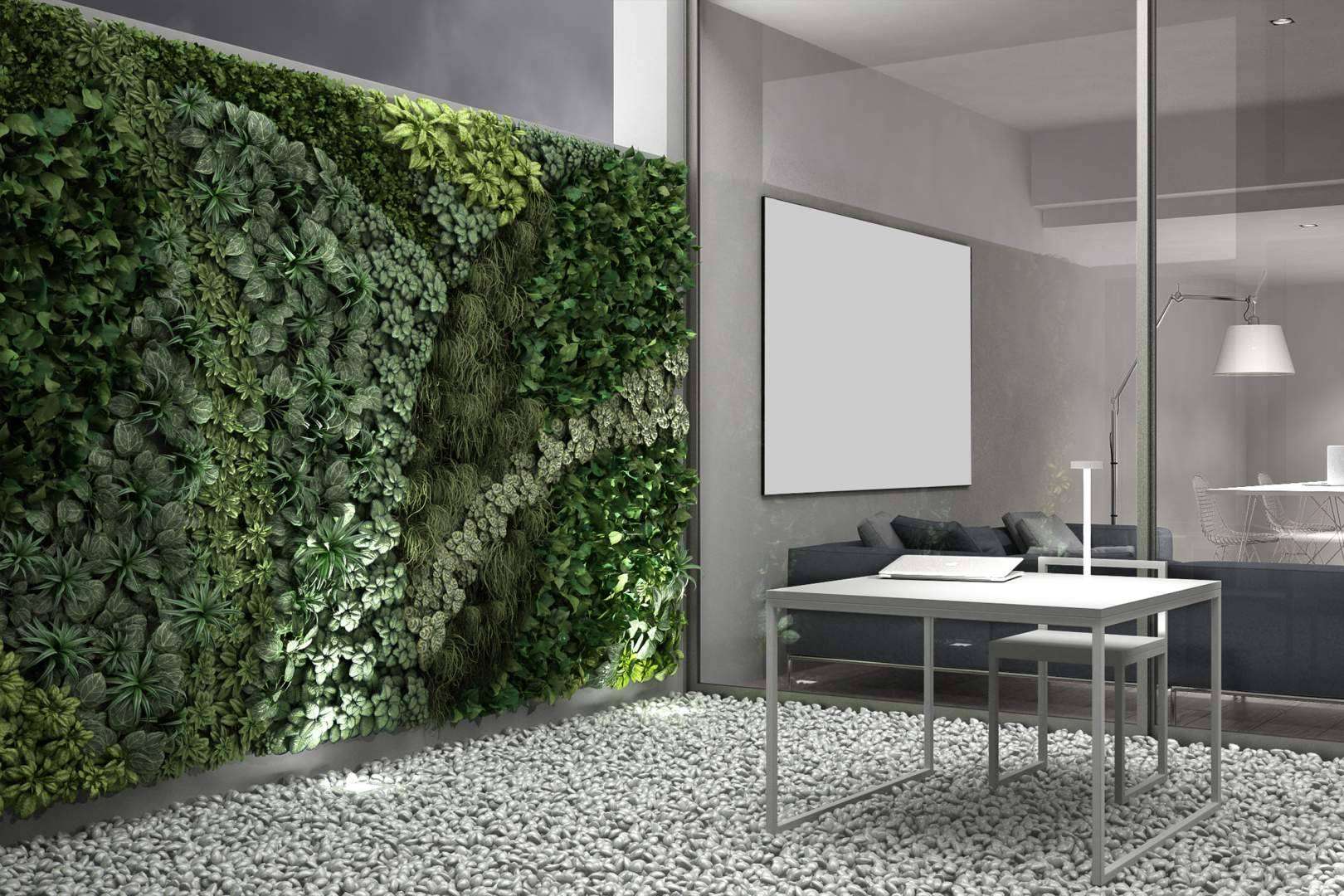 Reinventar los espacios al aire libre con el jardín vertical artificial para exterior de JardinVertical.es